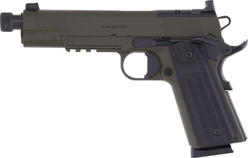 Springfield Armory 1911 Operator AOS Handgun .45 Auto 8rd Magazine(2) 5.75i view 5