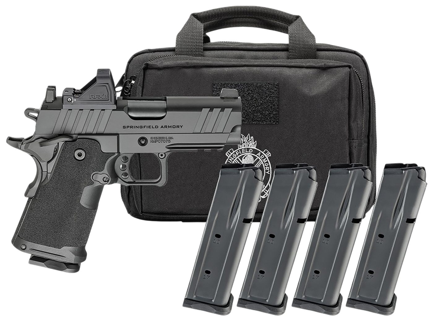 Springfield Armory Gear Pac 1911 DS Prodigy Compact Handgun 9mm Luger 15rd