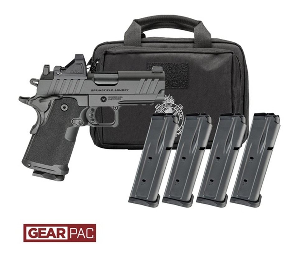 Springfield Armory Gear Pac 1911 DS Prodigy Compact Handgun 9mm Luger 15rd view 3