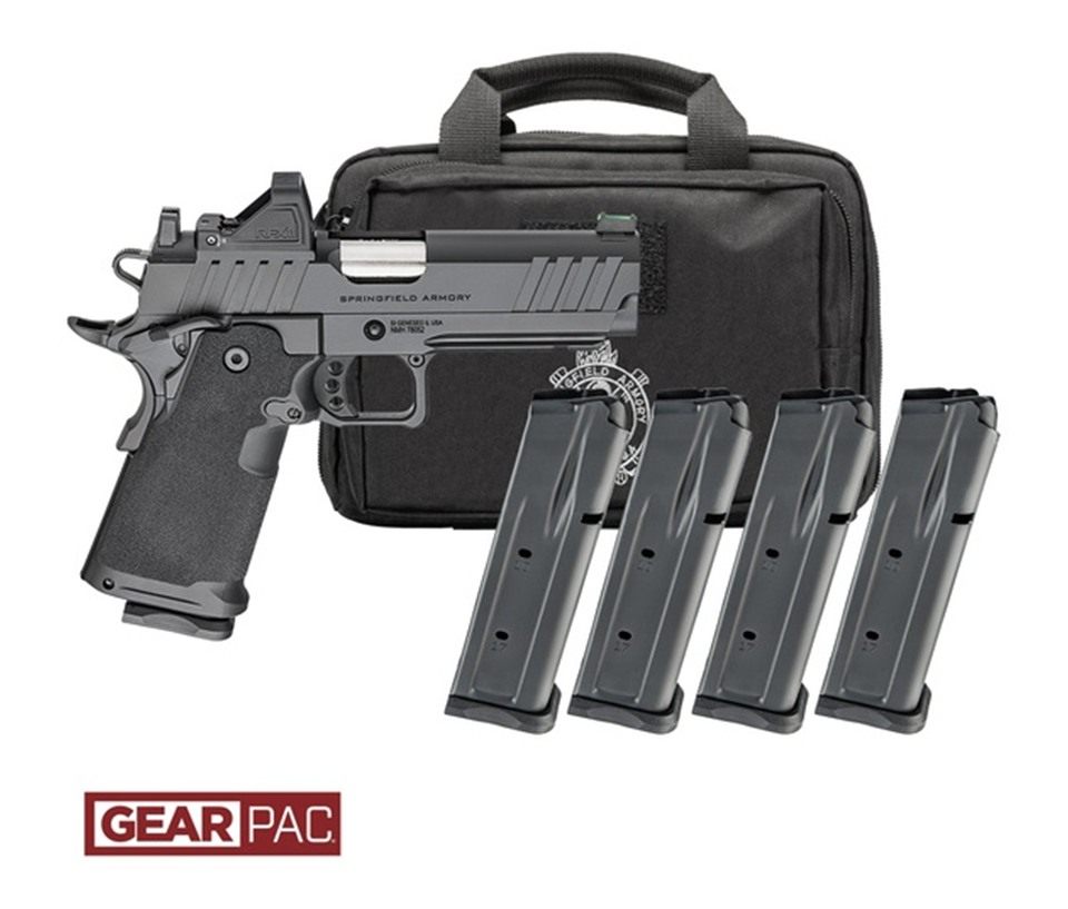 Springfield Armory Gear Pac 1911 DS Prodigy Handgun 9mm Luger 10rd Magazine view 2