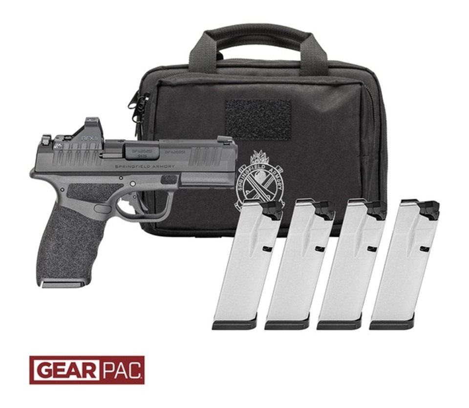 Springfield Gear Pac Hellcat Pro OSP Handgun 9mm Luger 10rd(4) Magazines 3. view 4
