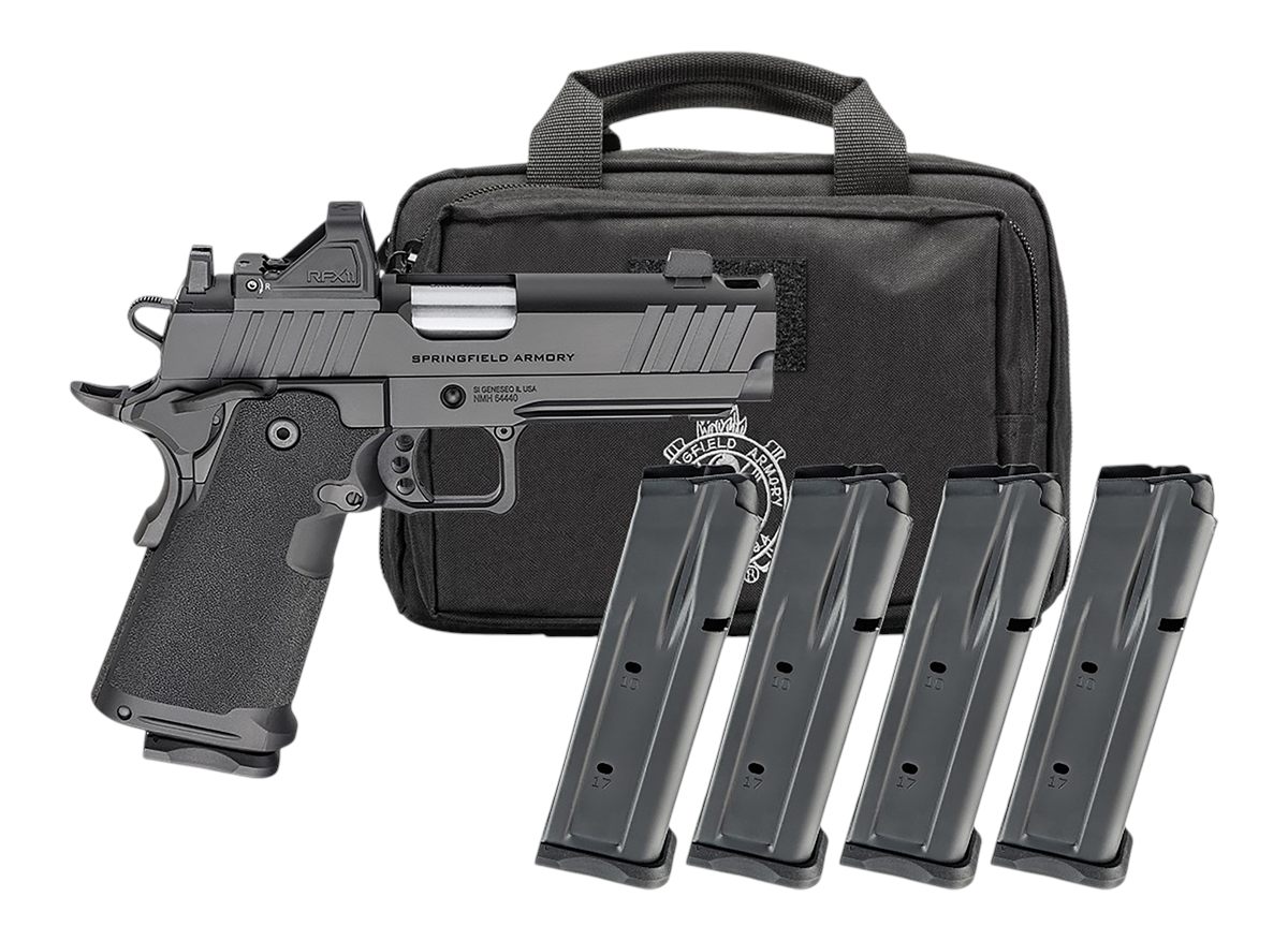 Springfield Armory Gear Pac 1911 DS Prodigy Comp Handgun 9mm Luger 10rd Mag