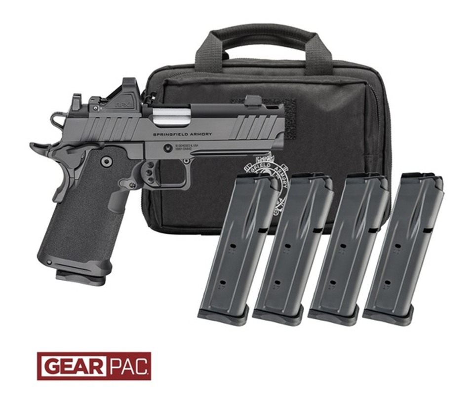 Springfield Armory Gear Pac 1911 DS Prodigy Comp Handgun 9mm Luger 10rd Mag view 2