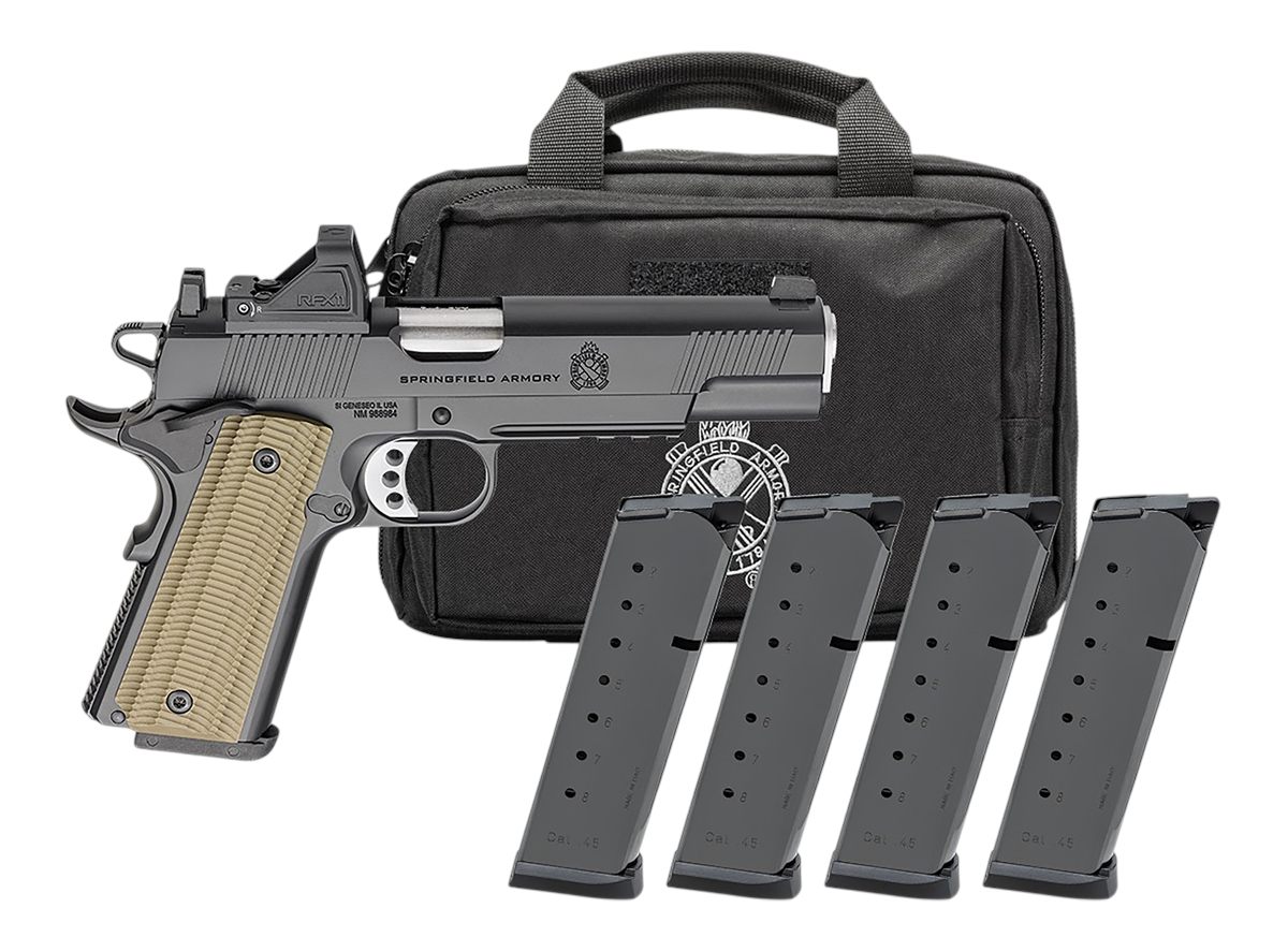 Springfield Armory Gear Pac 1911 Operator AOS Handgun .45 Auto 8rd Magazine