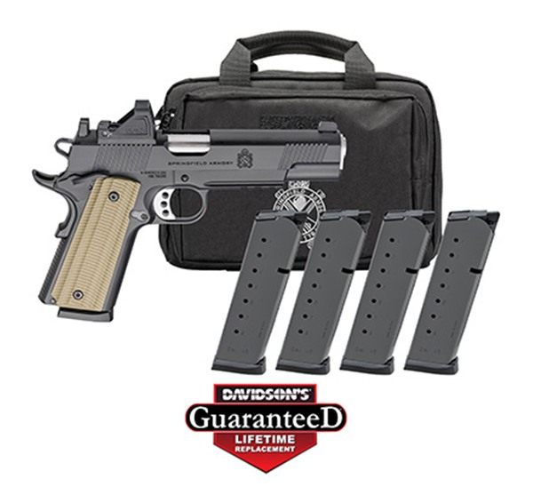 Springfield Armory Gear Pac 1911 Operator AOS Handgun .45 Auto 8rd Magazine view 4