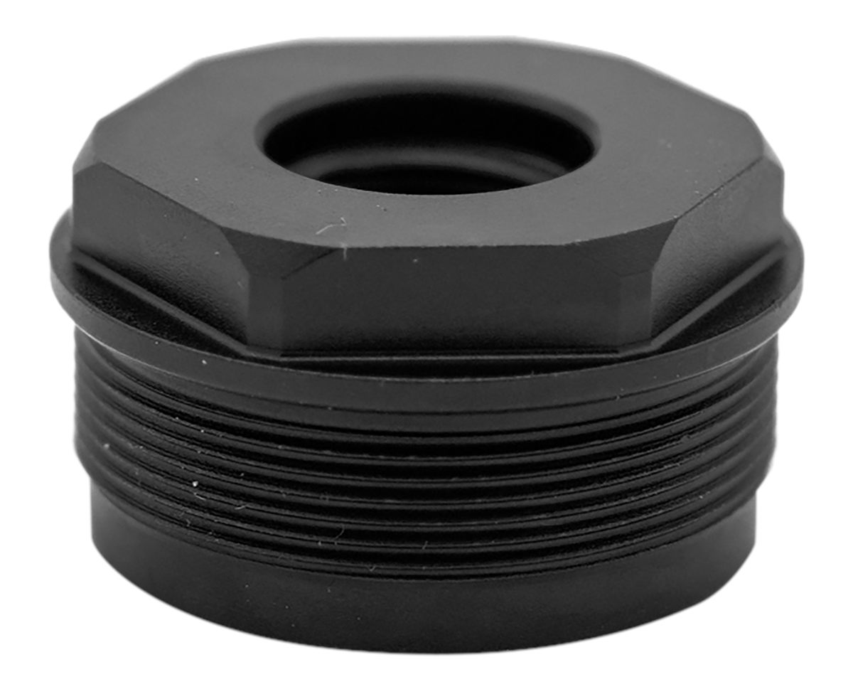 OSS|Huxwrx Huxwrx 1914 Direct Thread Adapter Fits 1/2inx28 Steel Black Nitr