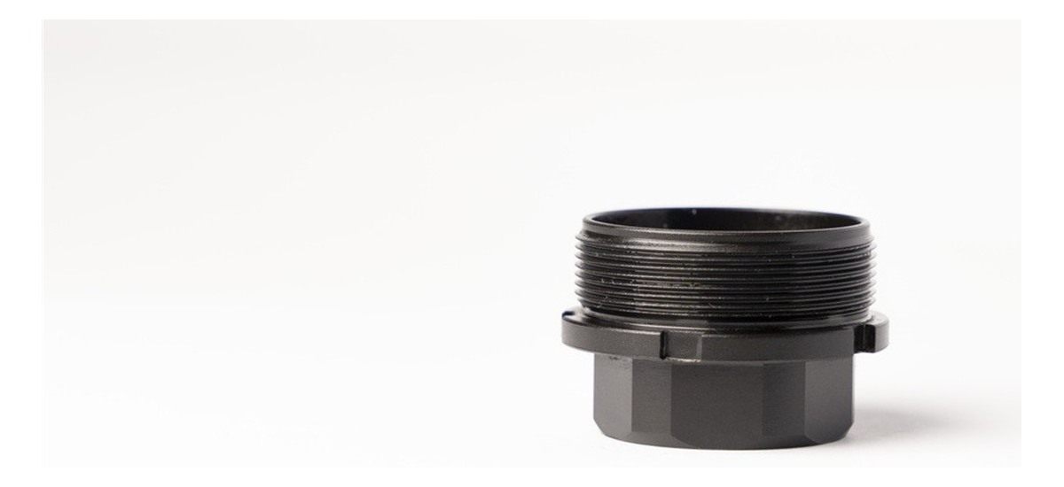 Huxwrx 2338 Stiction Lock Adapter Stainless Steel Black view 2