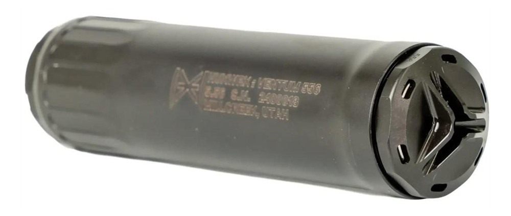Huxwrx Safety Ventum 5.56 BLK Direct Thread 1/2-28 TPI Suppressor