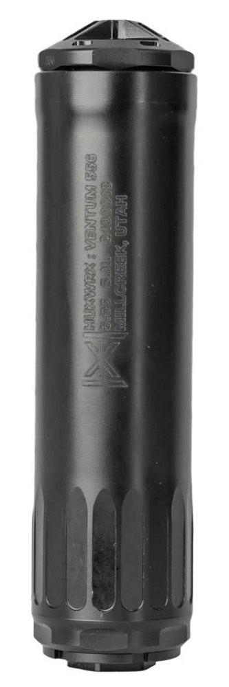 Huxwrx Safety Ventum 5.56 BLK Direct Thread 1/2-28 TPI Suppressor view 2