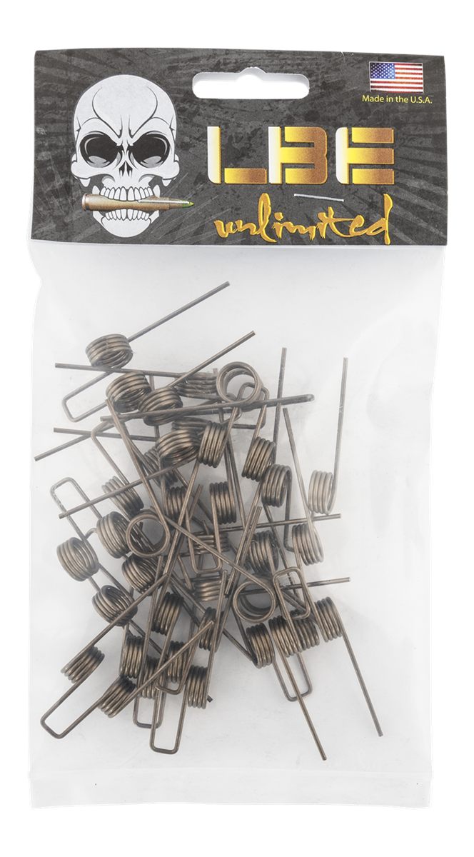 LBE Unlimited ARHS20PK Parts Hammer Spring 20 Pack AR-15 Silver Stainless S