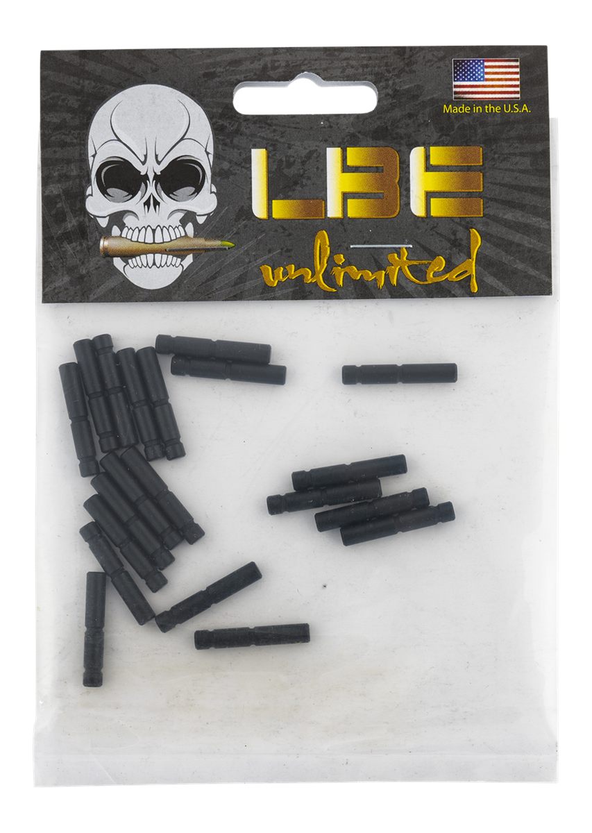 LBE Unlimited ARHTPN20K Parts Hammer/Trigger Pin 20 Pack AR-15 Black Steel