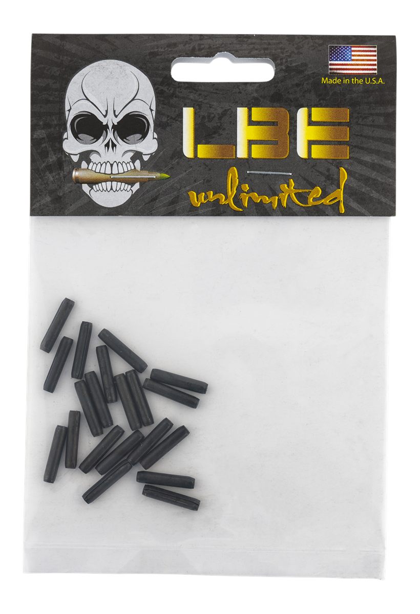 LBE Unlimited ARTGRP20PK Trigger Guard Roll Pins for AR-15 Black (20 pc)