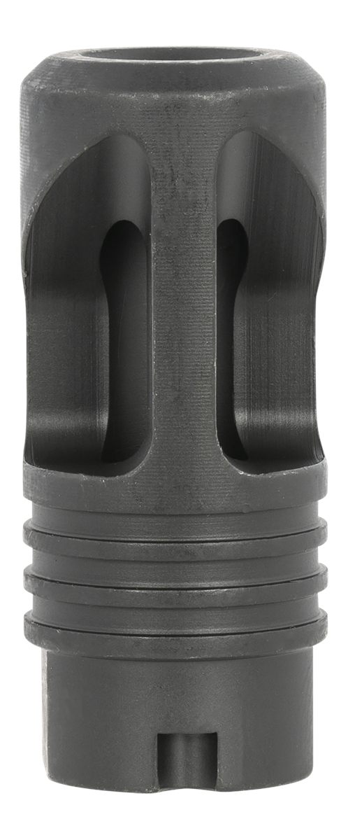 LBE Unlimited AK47-DP Dual Port Flash Hider Black with 14x1 LH Threads AK-P