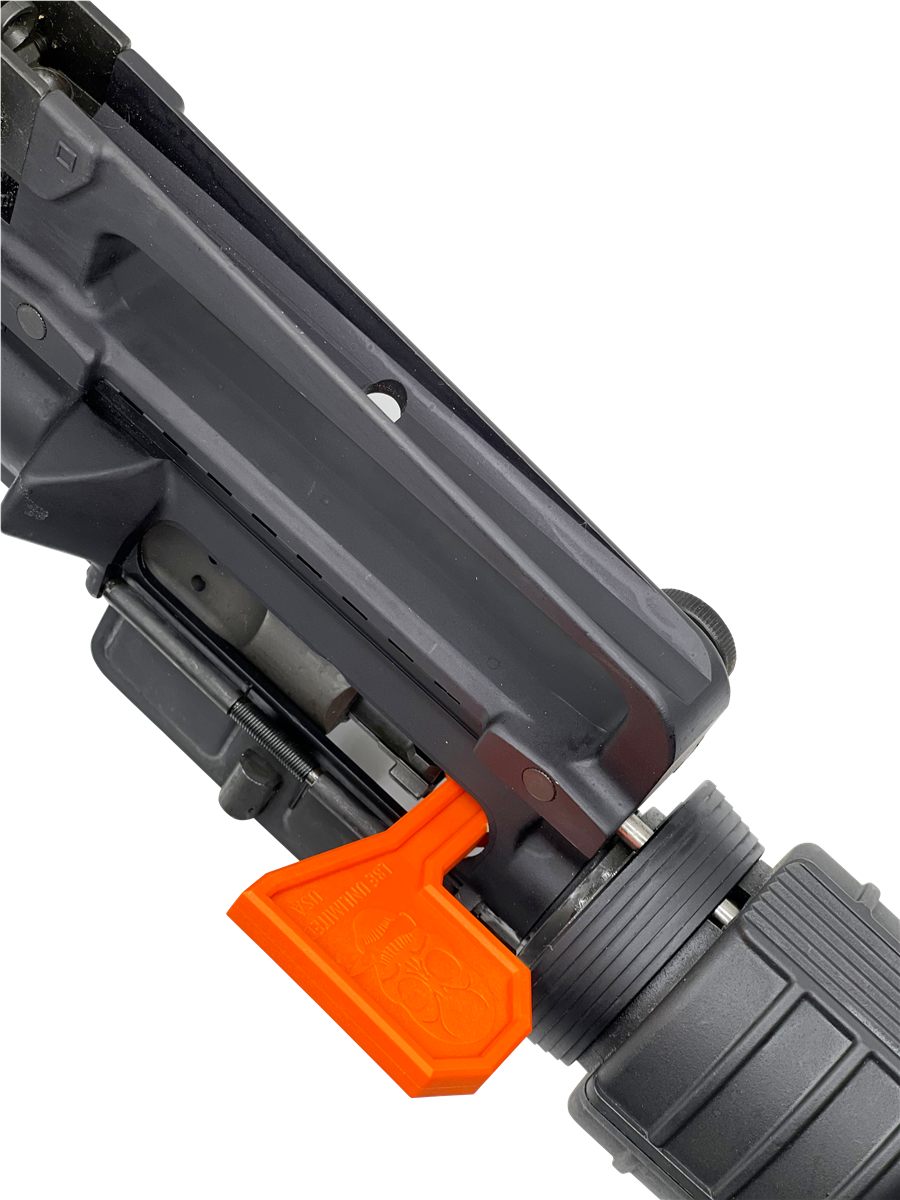 LBE Unlimited Csflg-RFL Chamber Safety Flag Orange 6.90in Long 6 Pack