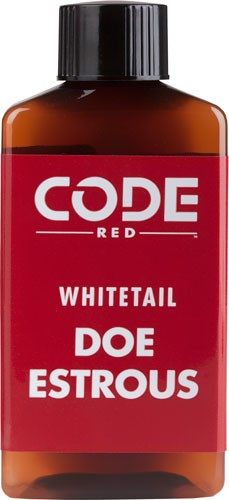 Code Blue RED Deer Lure DOE Estrus 4FL Ounces Bottle