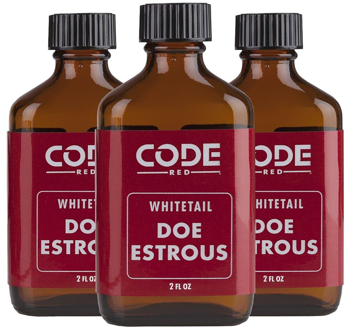 Moultrie Feeders Code Blue OA1325 Red Doe Estrous 2 fl oz Liquid 3 Pack