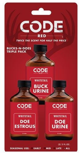 Moultrie Enterprises Code Blue OA1326 Buck-N-Does Combo Deer 2 oz Liquid 3 view 2
