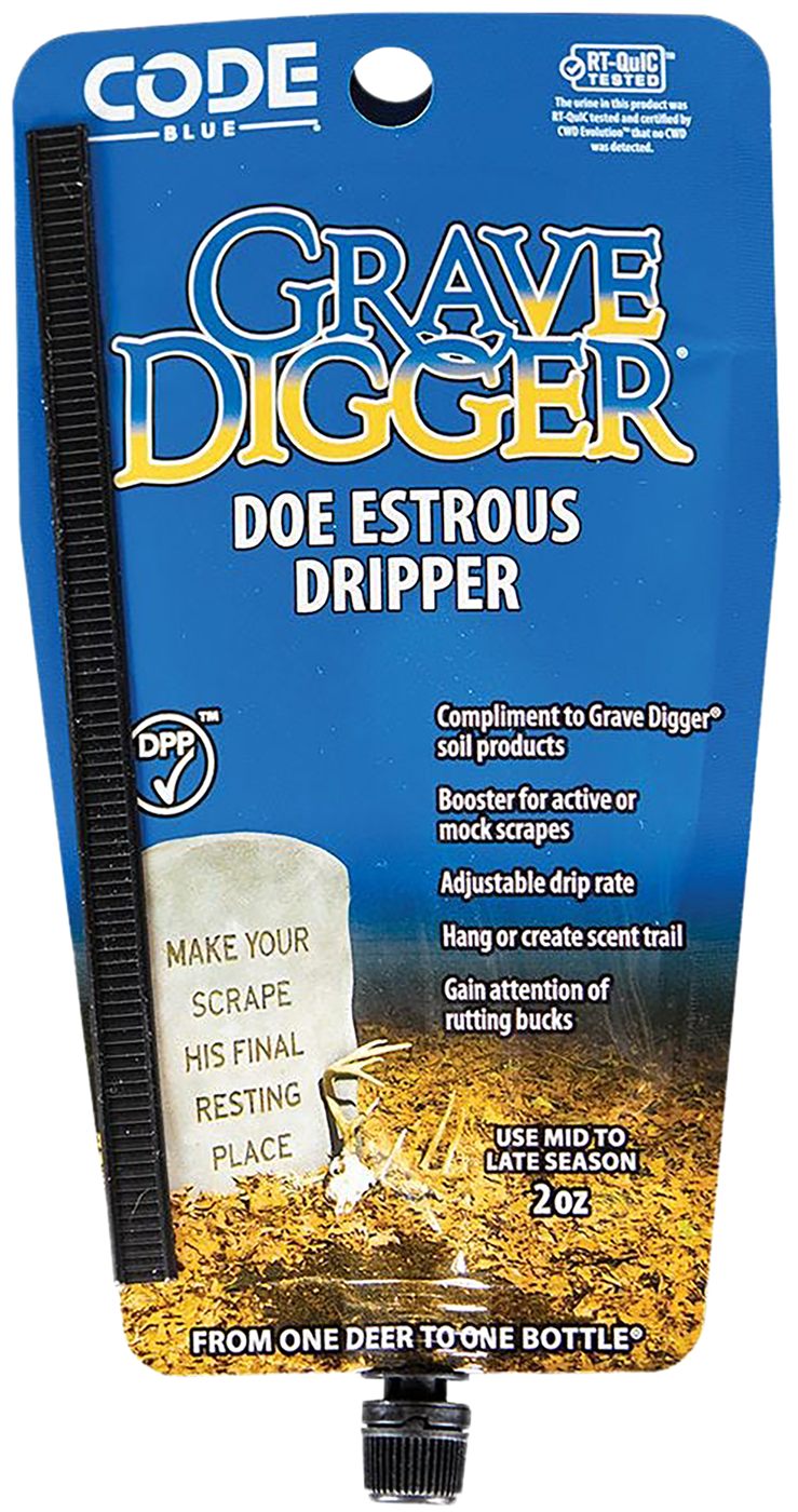 Moultrie Feeders Code Blue OA1425 Grave Digger Doe Estrous Deer 2 oz Drippe