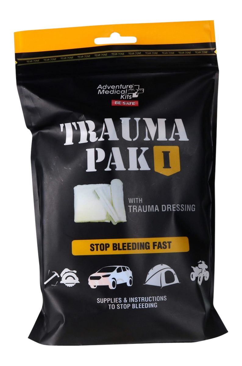 Tender Adventure Medical Kits 20640295 Trauma Pak I Stop Bleeding Clotting