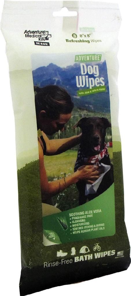 Tender Adventure Dog Wipes 8pk W/aloe-rich Witch Hazel TO Relieve Burning A