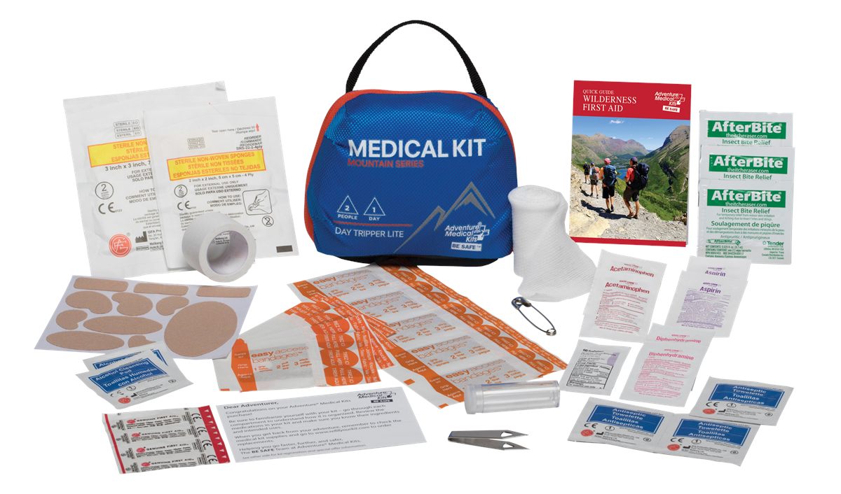 Tender Adventure Medical Kits 01001000 Mountain Day Tripper Lite Treats Inj