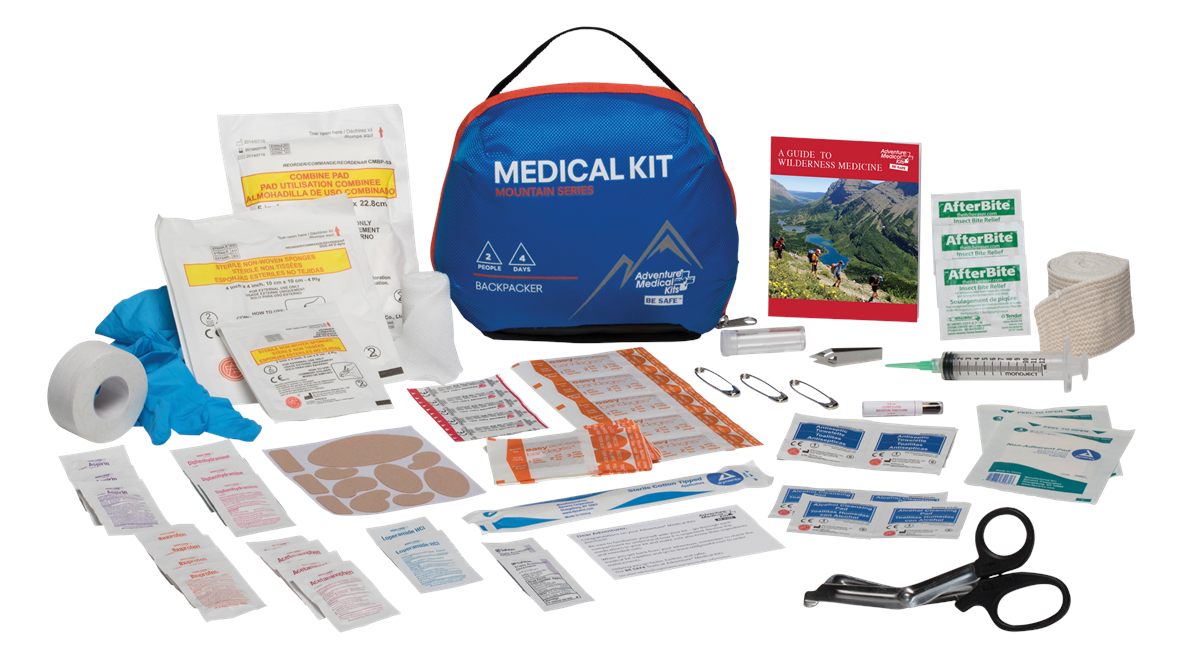 Tender Adventure Medical Kits 01001003 Mountain Backpacker Treats Injuries/