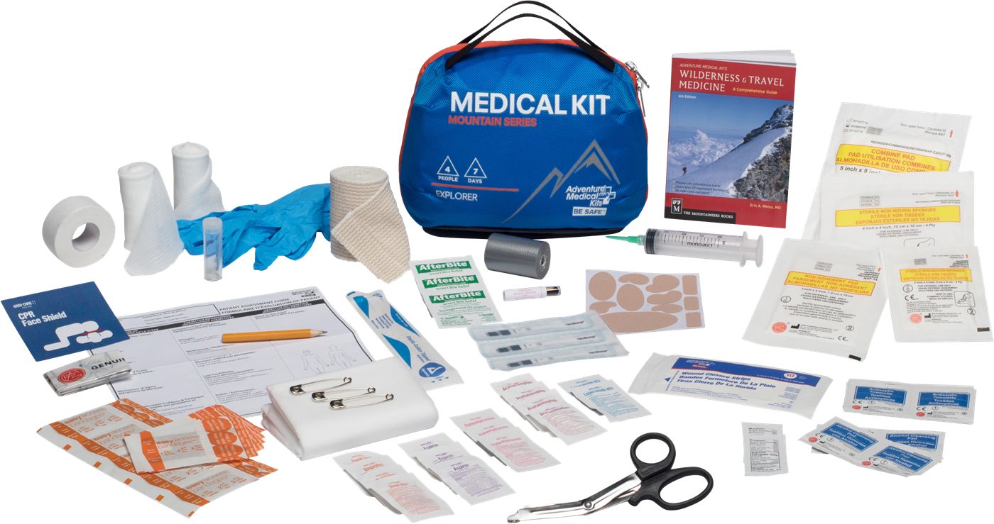 Adventure Medical Kits 01001005 Mountain Explorer Treats Injuries/Illnesses