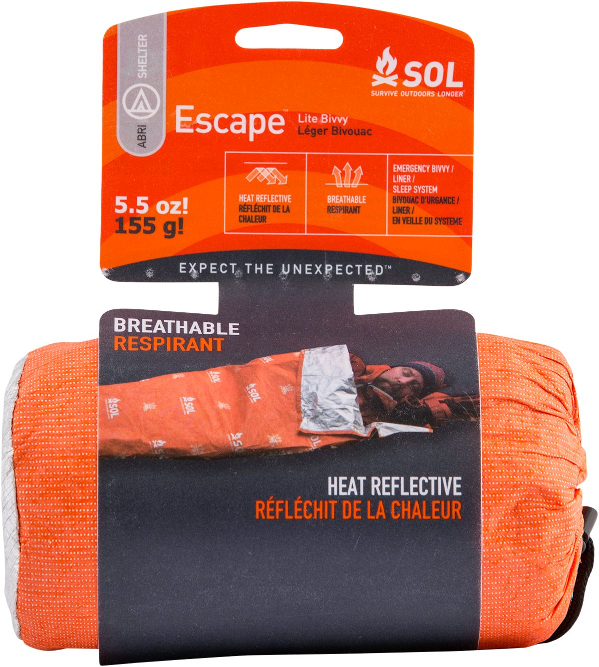 Tender Survive Outdoors Longer 01401227 SOL Bivvy Warmth Waterproof Orange