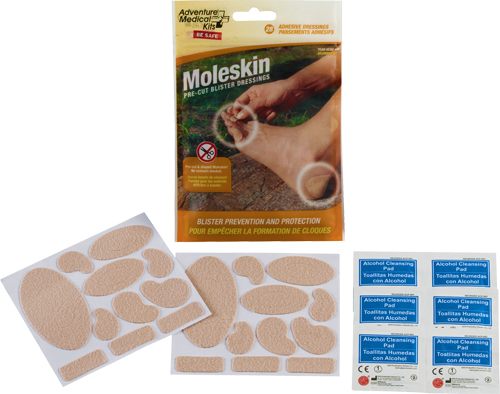 Adventure Medical Kits 01550400 Moleskin Blister Prevention Brown 22 Precut view 2