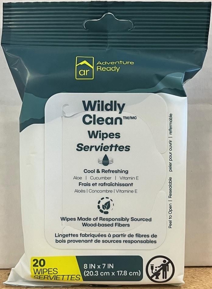 Tender Adventure Ready Wildly Clean Wipes (travel Sized) (20pk)