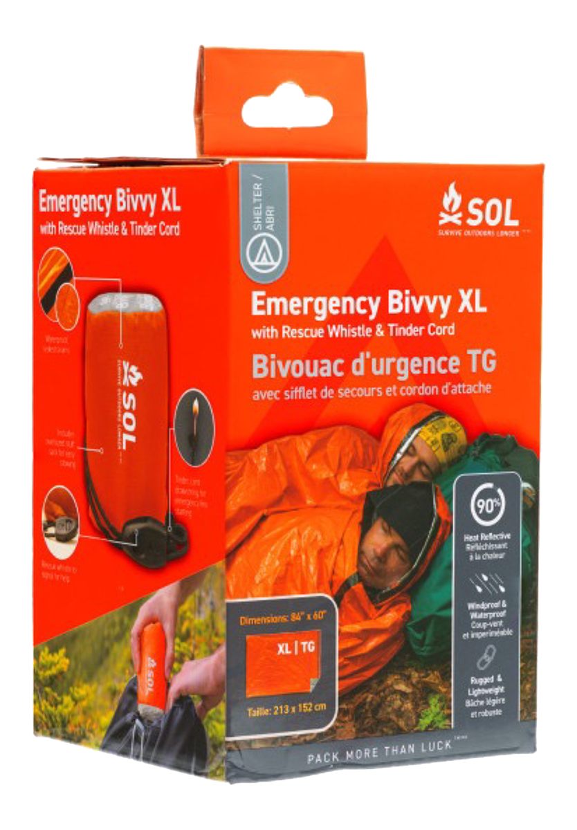 Adventure Medical Kits 01401144 SOL Bivvy Warmth Waterproof Wind Resistant