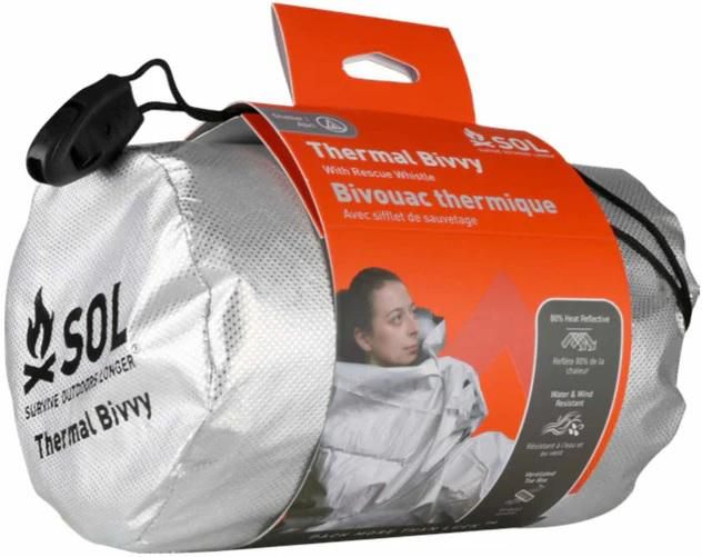 Tender Sol Thermal Bivvy With Rescue Whistle
