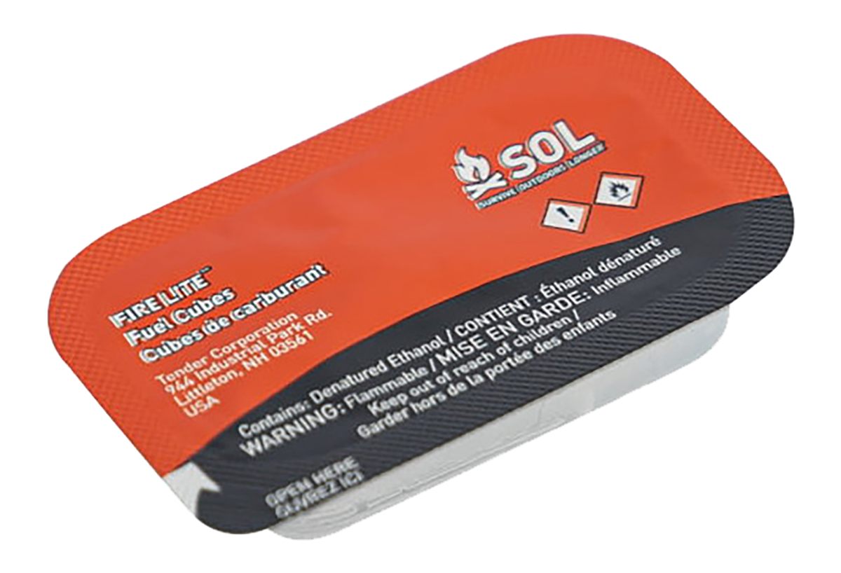 Tender Survive Outdoors Longer 01401239 Fire Lite Fuel Cubes 4 Packs of 12