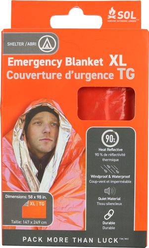 Tender Survive Outdoors Longer 01401701 SOL Survival Blanket Warmth Waterpr view 2
