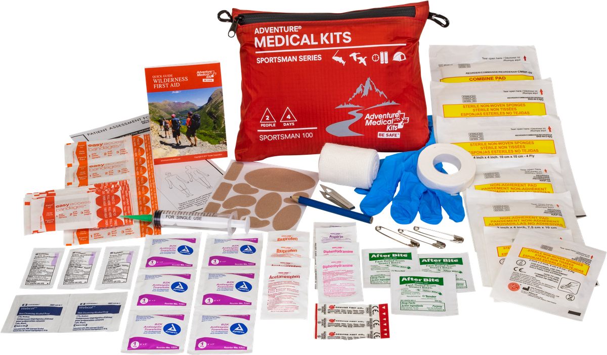 ARB Adventure Medical Kits 01050100 Sportsman 100 Treats Injuries/Illnesses