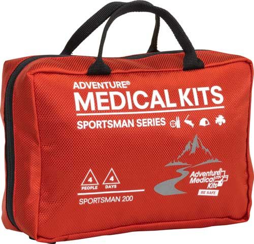 Adventure Medical Kits 01050200 Sportsman 200 Treats Injuries/Illnesses Red view 2