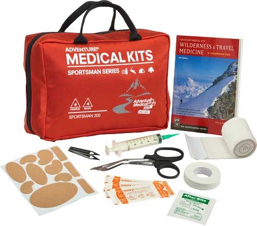 Adventure Medical Kits 01050200 Sportsman 200 Treats Injuries/Illnesses Red view 3