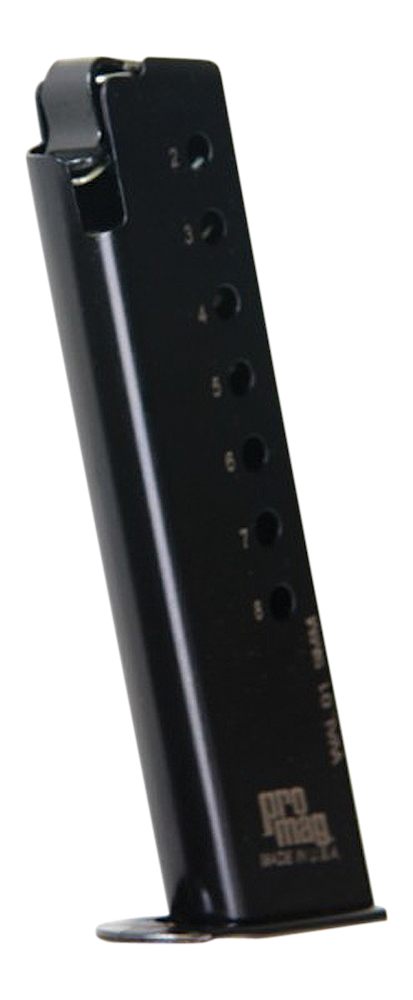 Pro Mag WAL01 Standard 8rd 9mm Luger Fits Walther P1 P38 Blued Steel