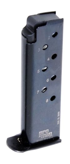 Pro Mag SMI16 Standard 8rd Single Stack 9mm Luger Fits S W M39 Blued Steel