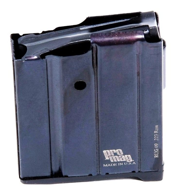 PRO MAG RUG09 Standard 10rd 223 Rem/5.56x45mm Fits Ruger Mini-14 Blued Stee view 2