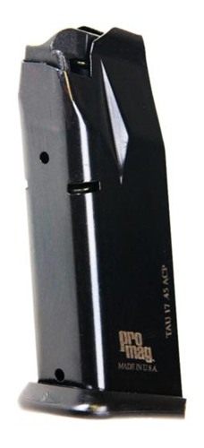 Promag TAU17 Standard 10rd 45 ACP Fits Taurus PT-145 Millennium Blued Steel view 2