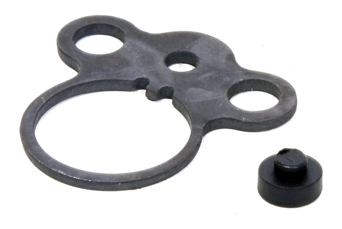 PRO MAG PM140A Sling Attachment Plate Dual Loop Single Point Black Oxide St