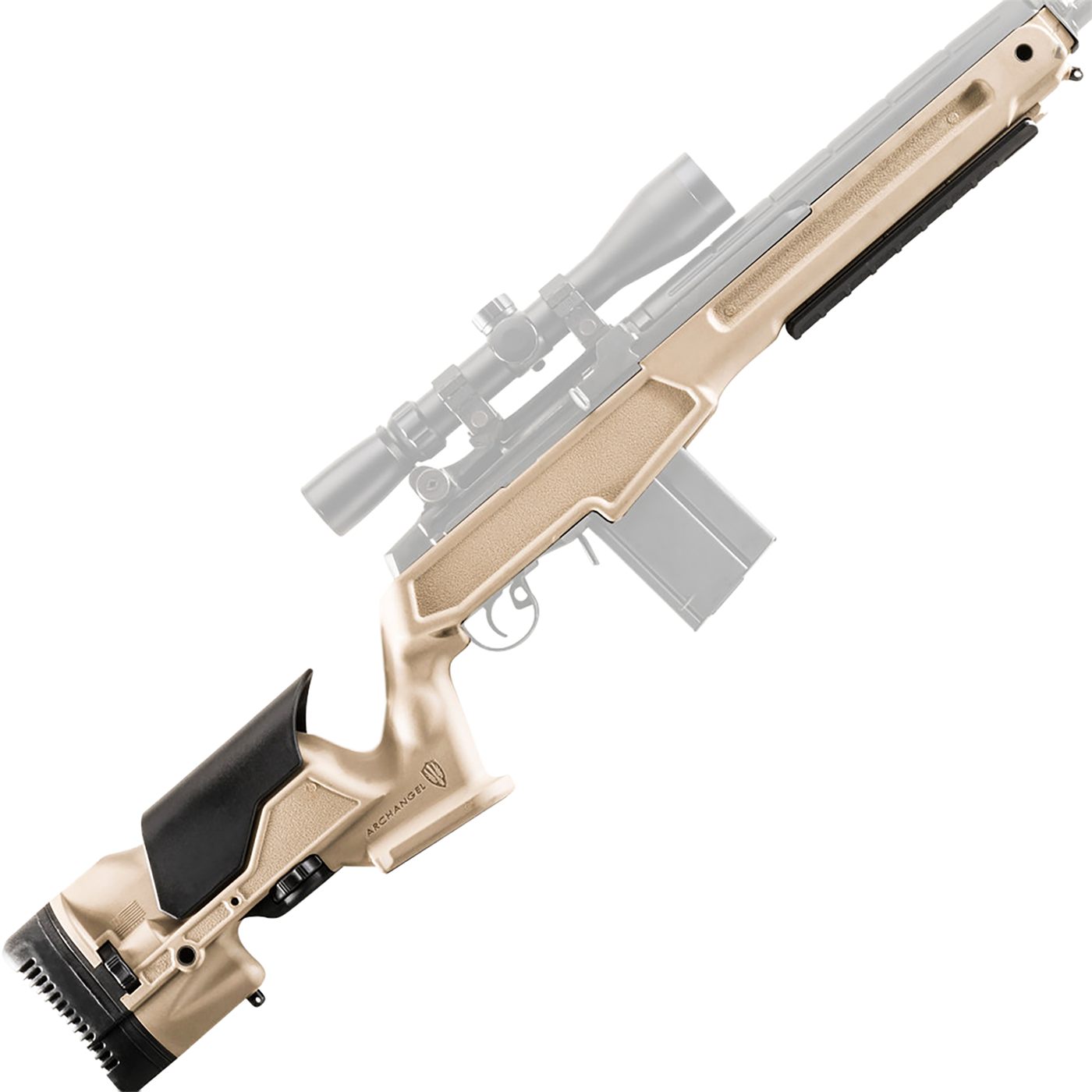 PRO MAG Archangel AAM1ADT Precision Stock Desert Tan Synthetic Fixed with A