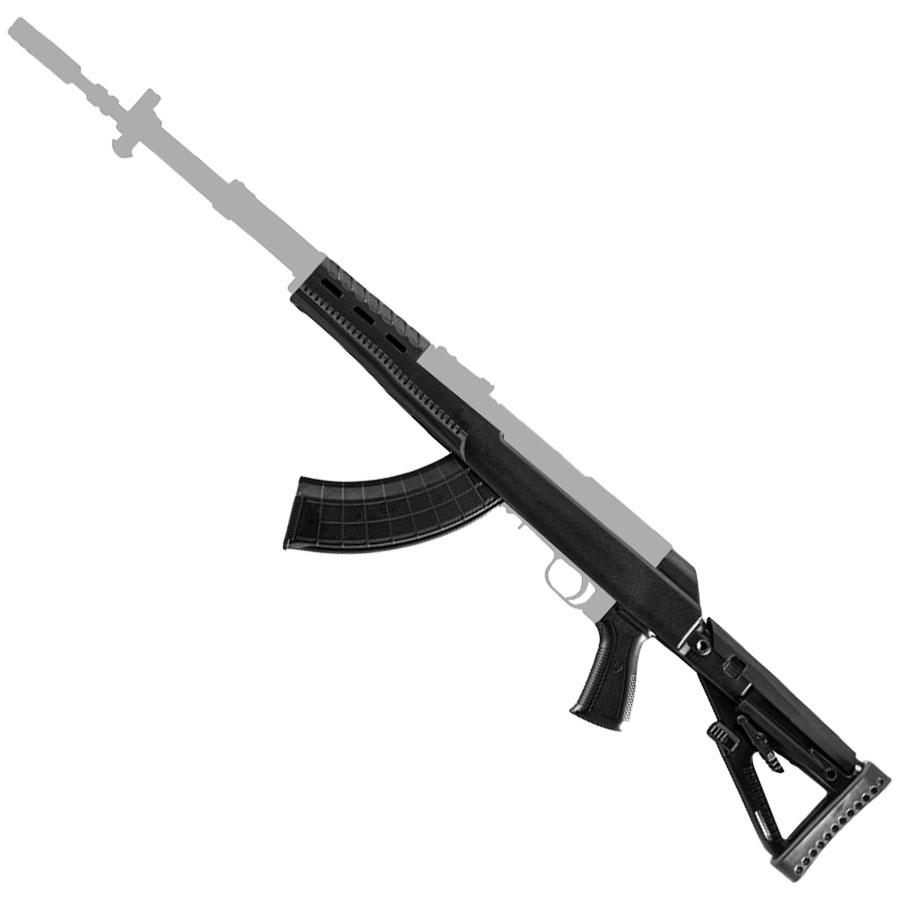 ProMag Archangel OPFOR Pistol Grip Conversion Stock for SKS - Black Polymer