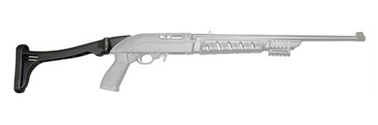 Promag Ruger 10/22 Tactical Folding Stock - Black Polymer