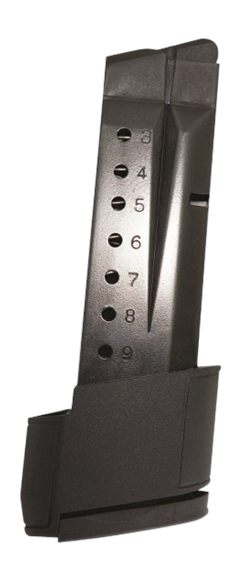 ProMag SMI28 Standard 10rd Extended 9mm Luger Fits S W M P Shield Blued Ste