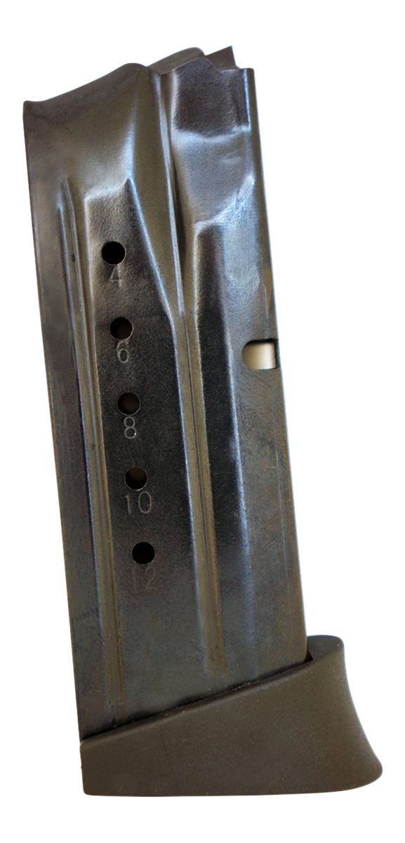PRO MAG SMIA15 Standard 12rd 9mm Luger Fits S W M P Compact Blued Steel