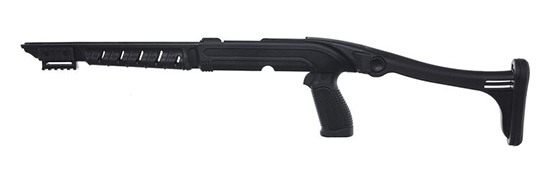 PRO MAG PM279 Tactical Folding Stock Black Synthetic with Pistol Grip for M view 2