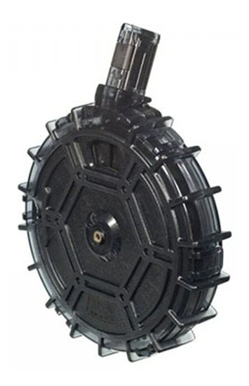 PRO MAG REMA4 Standard 70rd Drum 22 LR Fits Remington 597 Smoke Polycarbona view 2