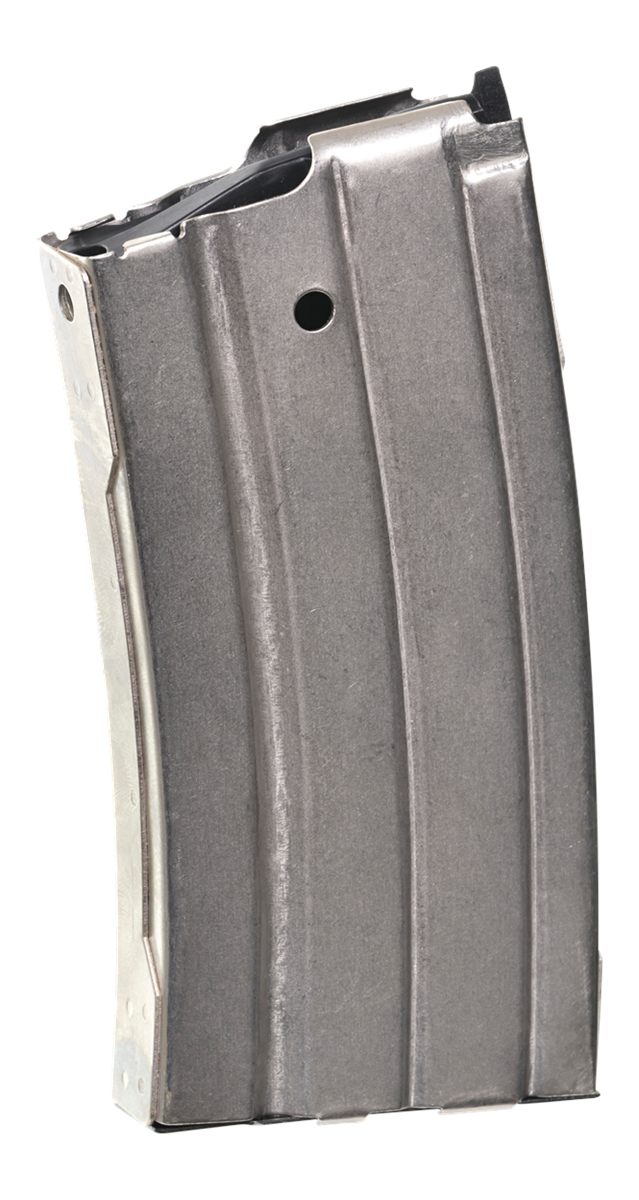 PRO MAG RUGA1N Standard 20rd 223 Rem/5.56x45mm Fits Ruger Mini-14 Nickel St